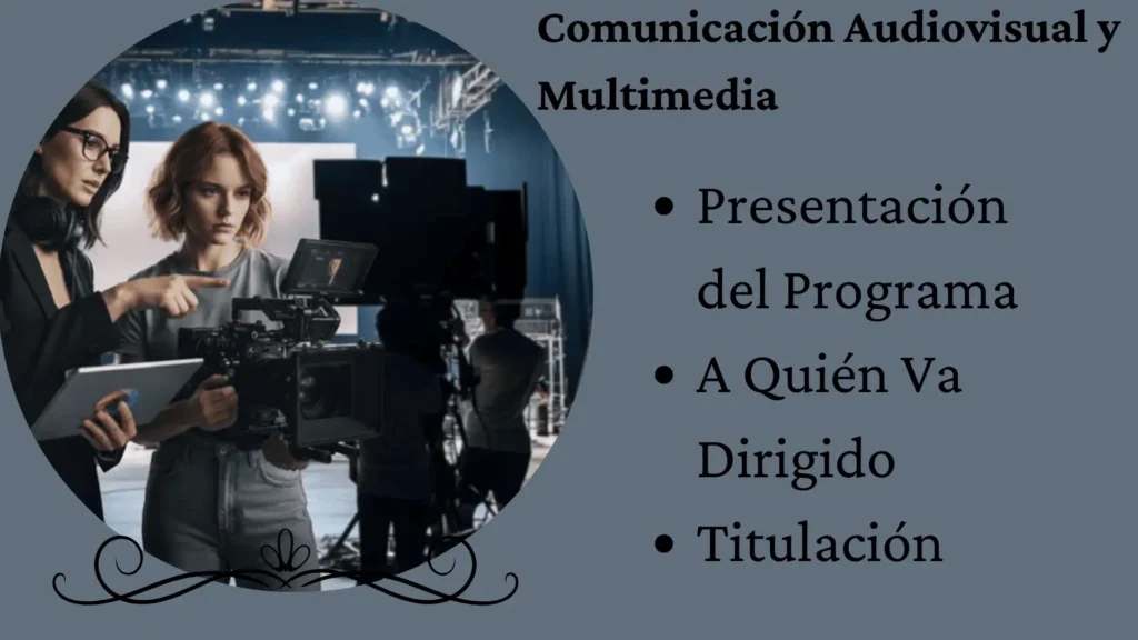 Comunicación Audiovisual y Multimedia