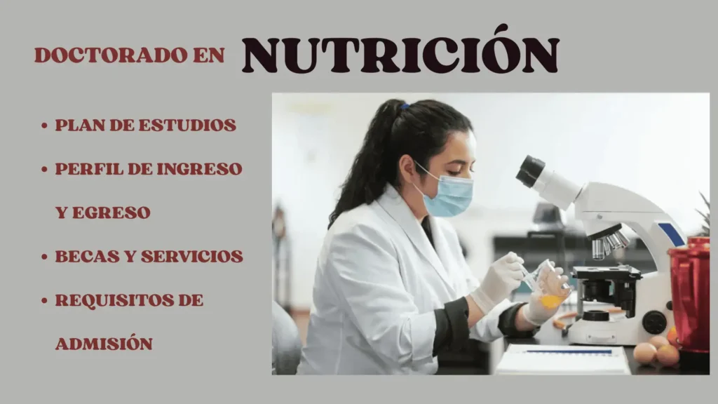 DOCTORADO EN NUTRICIÓN